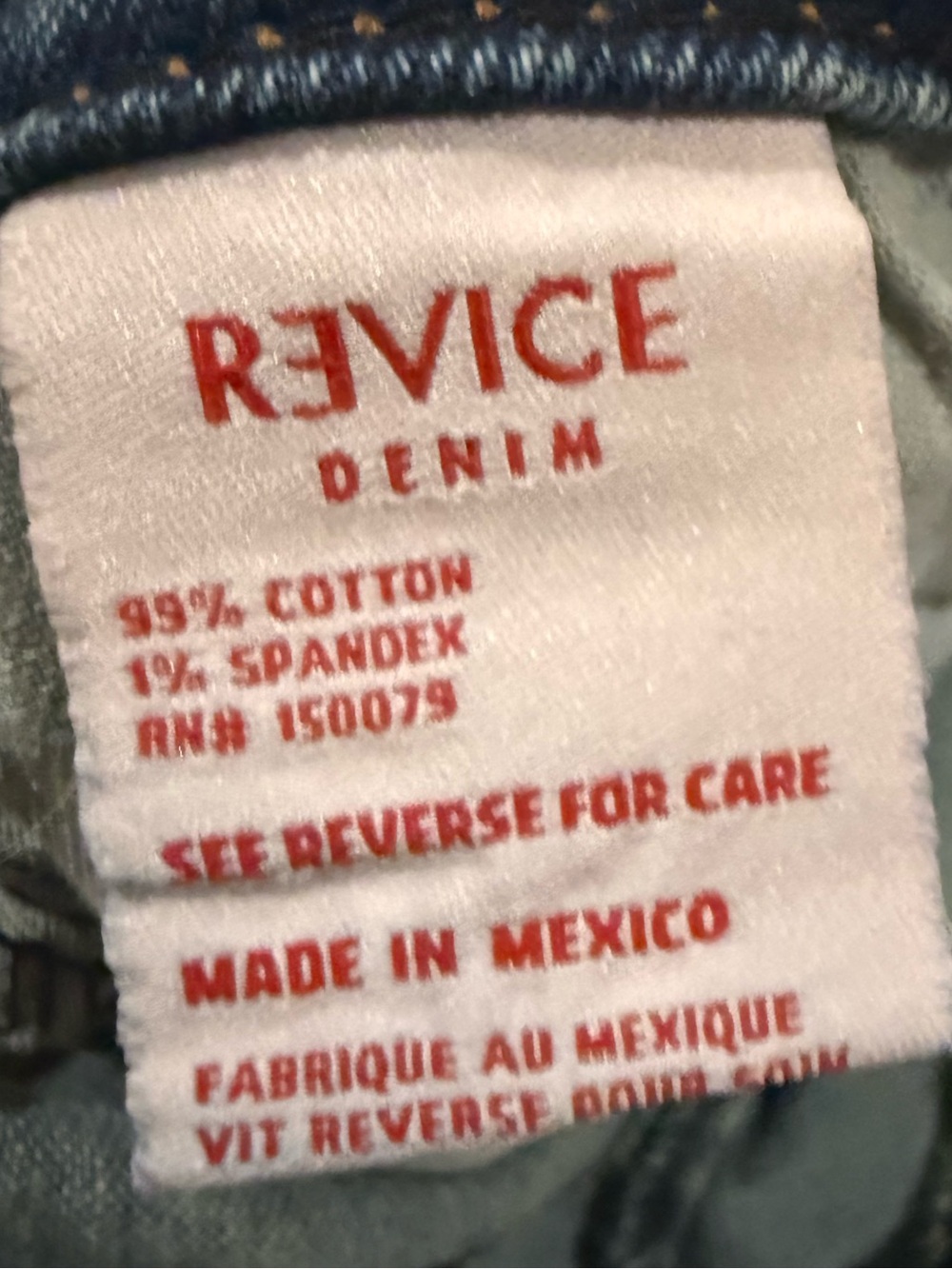 Revice Denim Size 26 Y2K Low Rise Flare Jeans Light Wash Seamed 2000s Retro - Picture 6 of 6